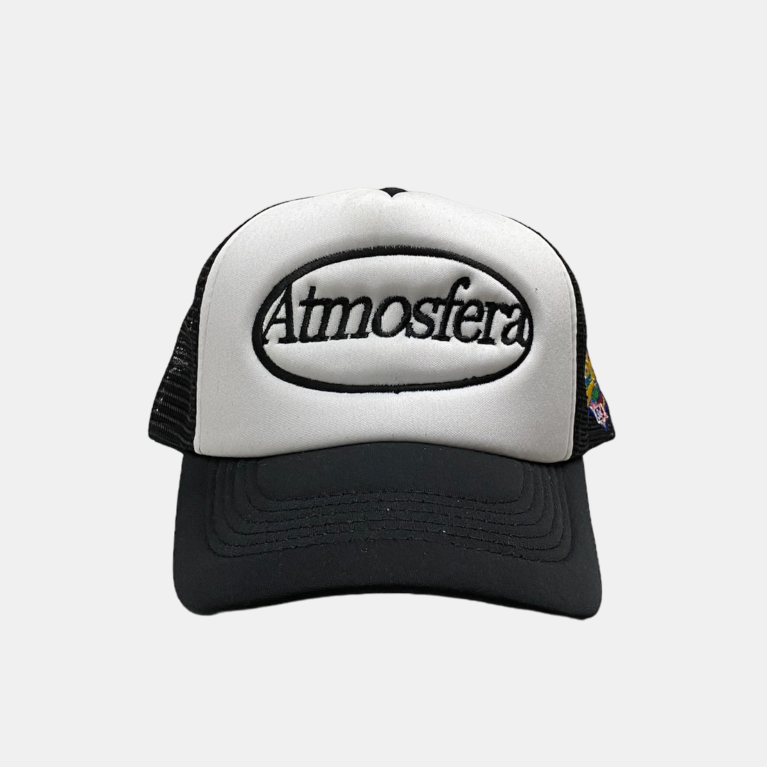 Gorra Atmosfera Eclipse Negra con Blanco