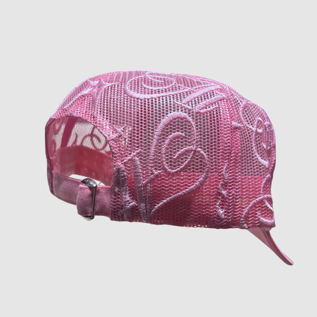 Gorra Atmosfera Brand Rosada con Blanco