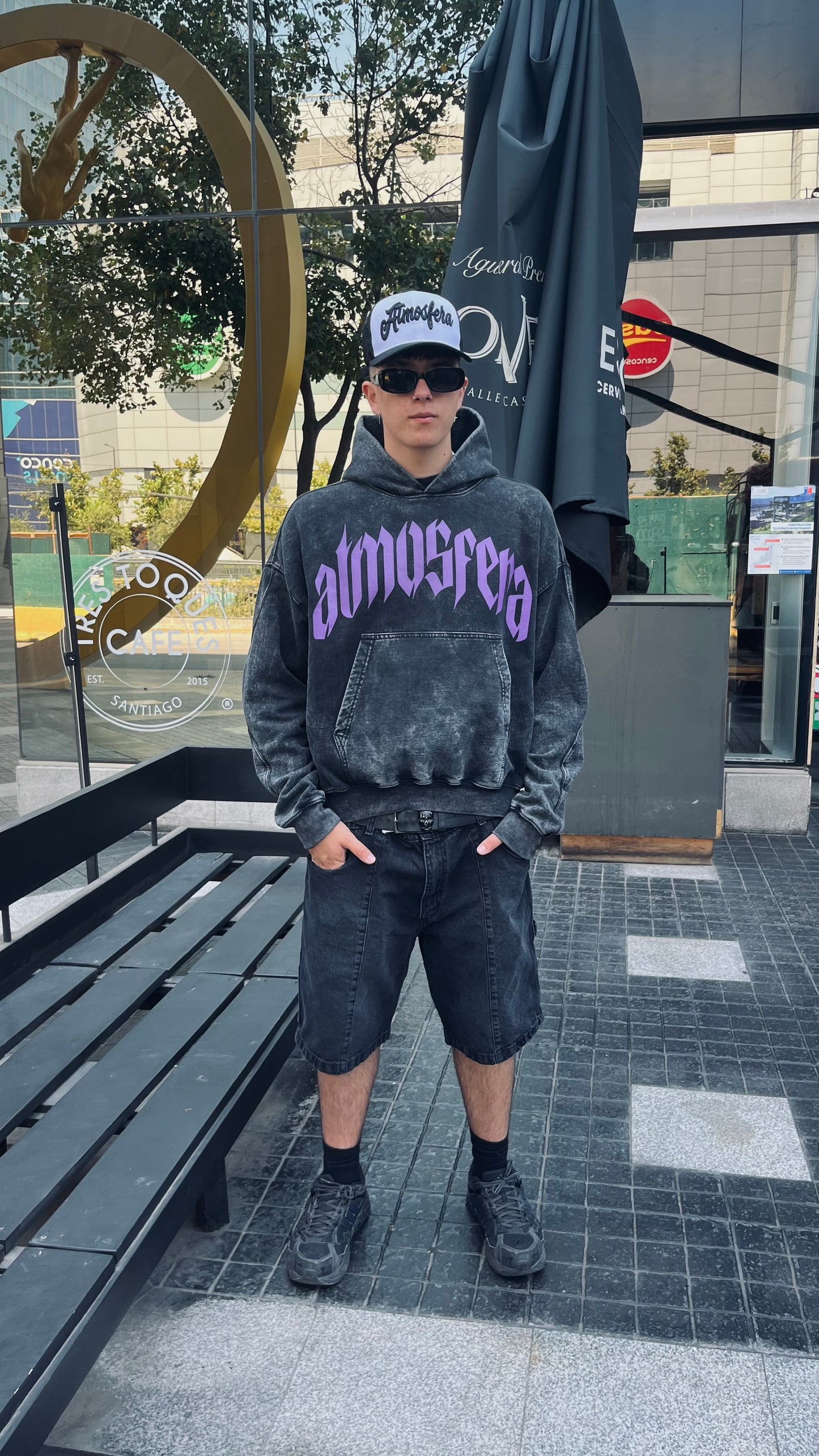 Short Atmósfera Carpintero Focalizado