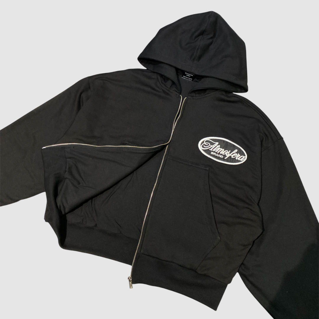 Poleron Zipper Doble capa Atmosfera