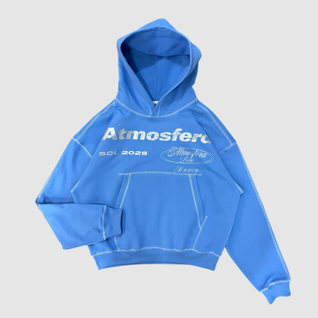 Poleron Boxy Fit Atmosfera 16/05/20 Celeste