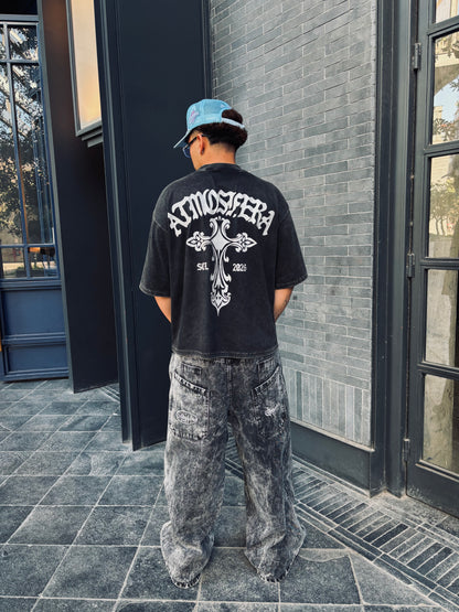 Pantalón Baggy Atmosfera Infernó Grabillado