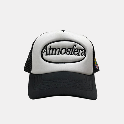 Gorra Atmosfera Eclipse Negra con Blanco