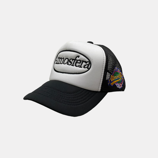 Gorra Atmosfera Eclipse Negra con Blanco