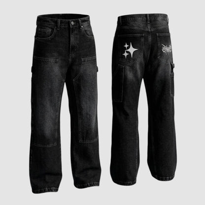 Pantalón Flare Tree Infernó Negro