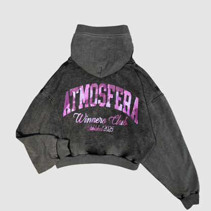 Poleron Boxy Fit Atmosfera Winners Club Grabillado