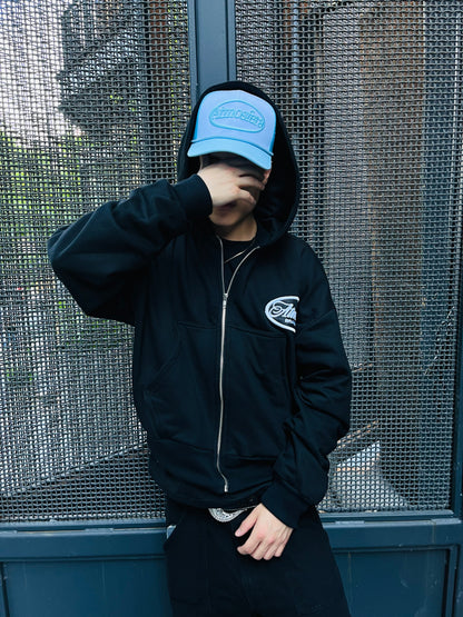 Poleron Zipper Doble capa Atmosfera