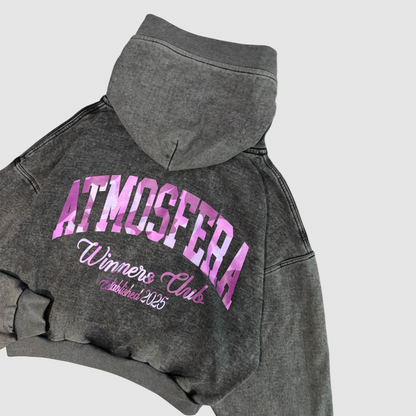 Poleron Boxy Fit Atmosfera Winners Club Grabillado