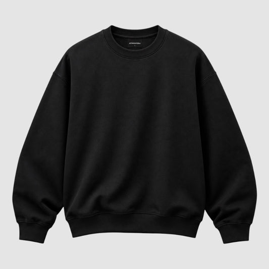 Polerón Crewneck Boxy Fit – Atmosfera Essential