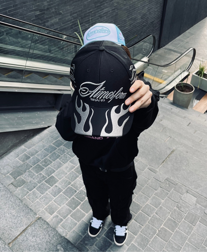 Gorra Atmosfera Flame Negra