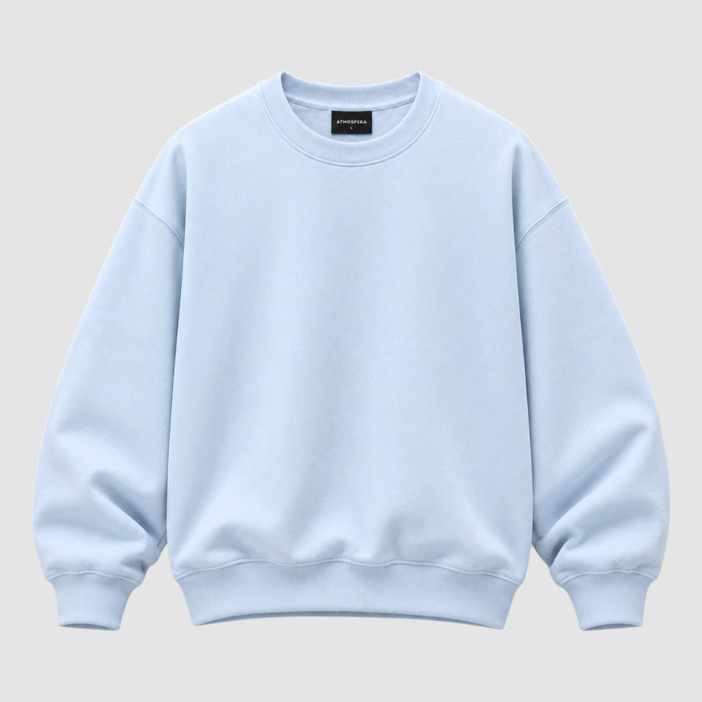 Polerón Crewneck Boxy Fit – Atmosfera Essential