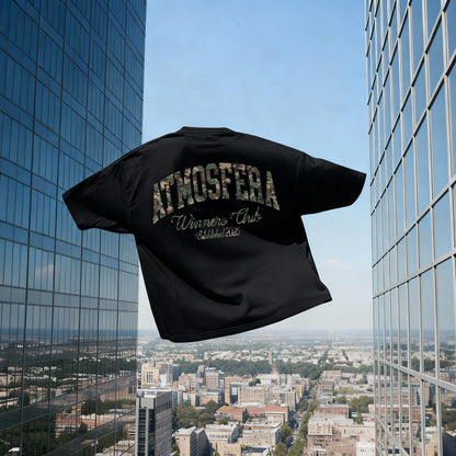 Polera Boxy Fit Atmosfera Winners club Negra