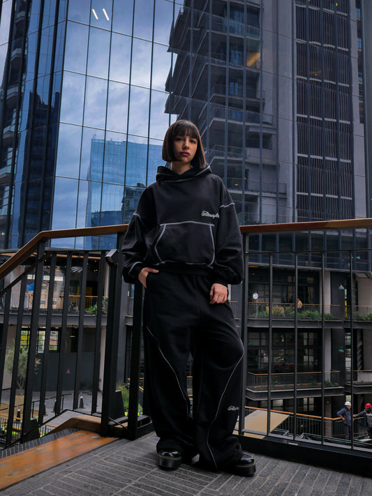 Buzo Atmosfera Nocturne Baggy Fit Negro