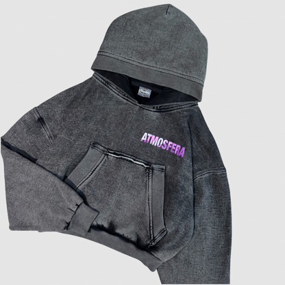 Poleron Boxy Fit Atmosfera Winners Club Grabillado