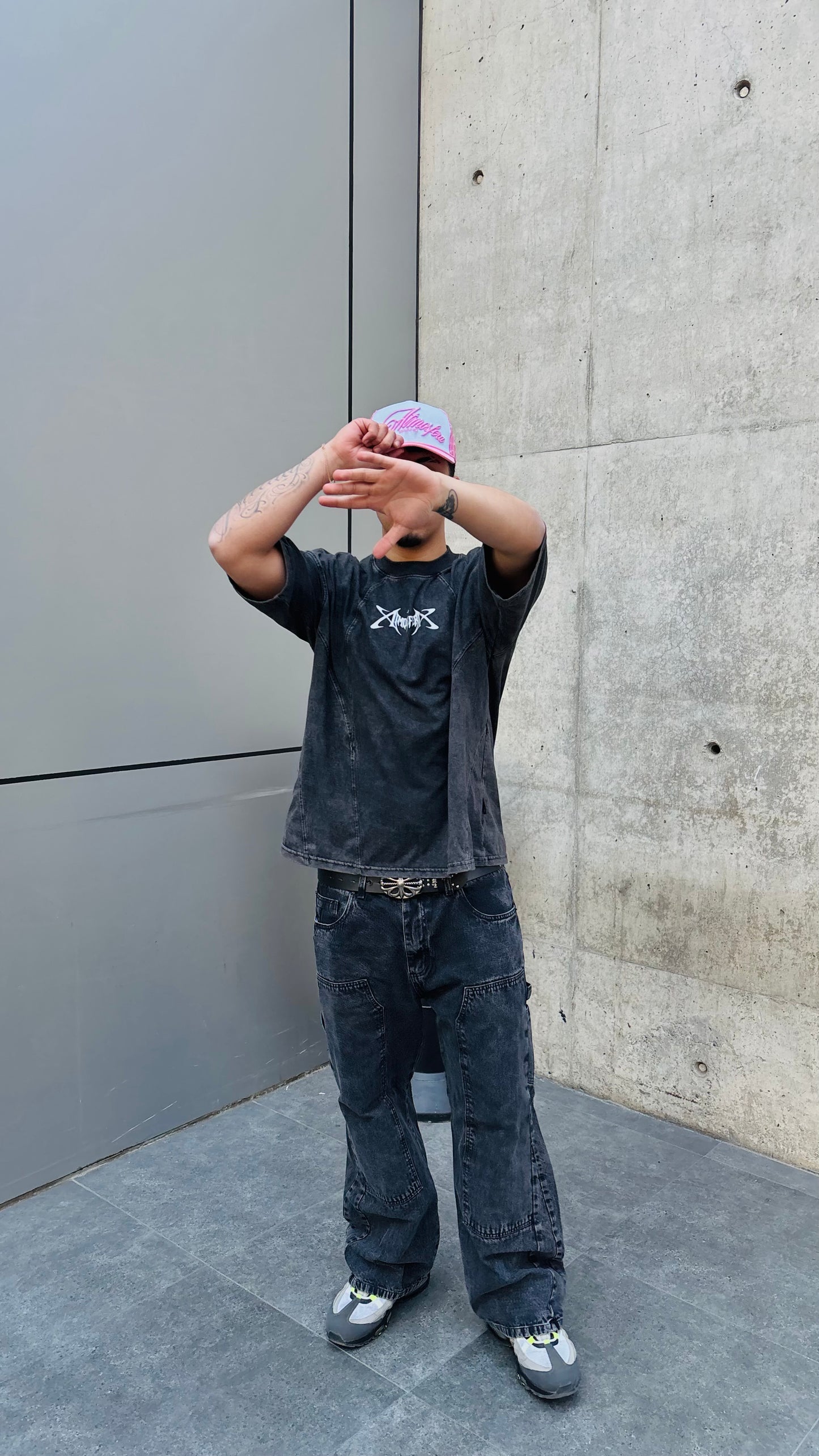 Polera Atmosfera Boxy Fit Nova Grabillado