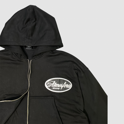 Poleron Zipper Doble capa Atmosfera