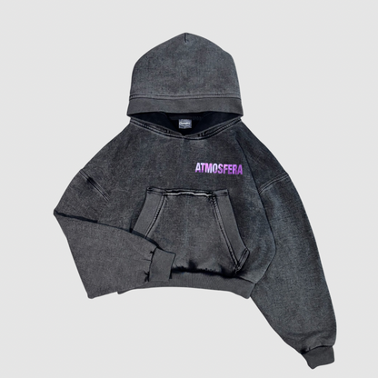 Poleron Boxy Fit Atmosfera Winners Club Grabillado