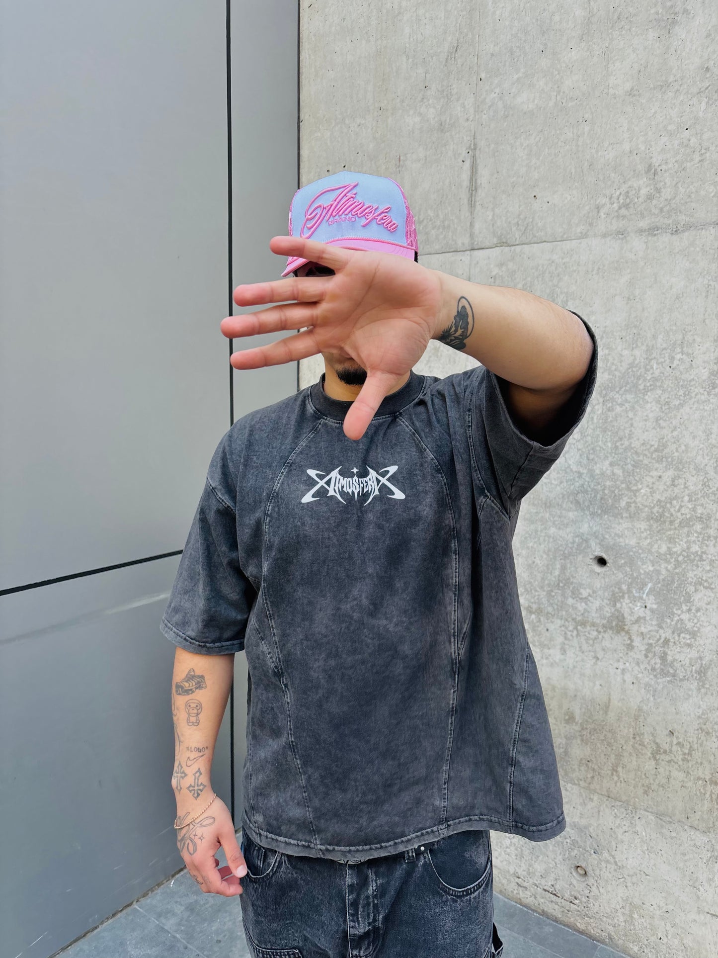 Polera Atmosfera Boxy Fit Nova Grabillado