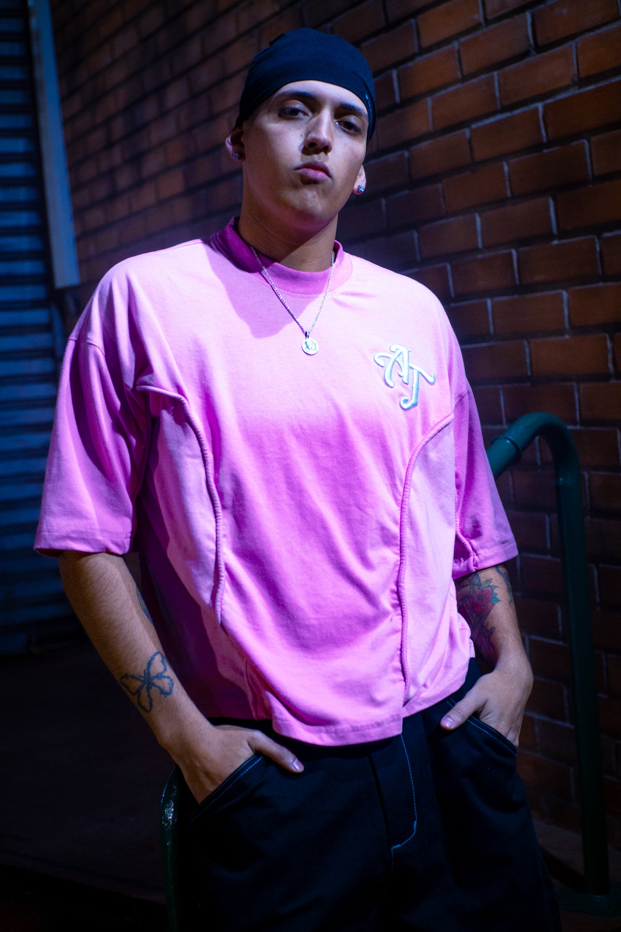 Polera Boxy Fit Atmosfera Rosada