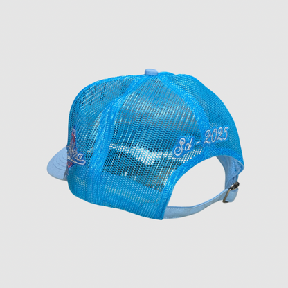 Gorra Atmosfera Celeste con Blanco