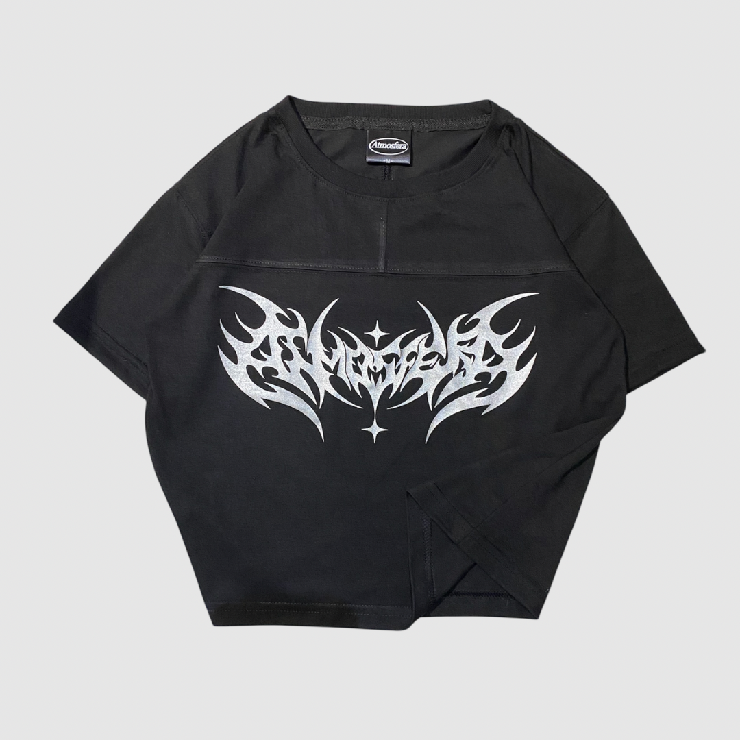 Baby Tee Atmosfera Negra