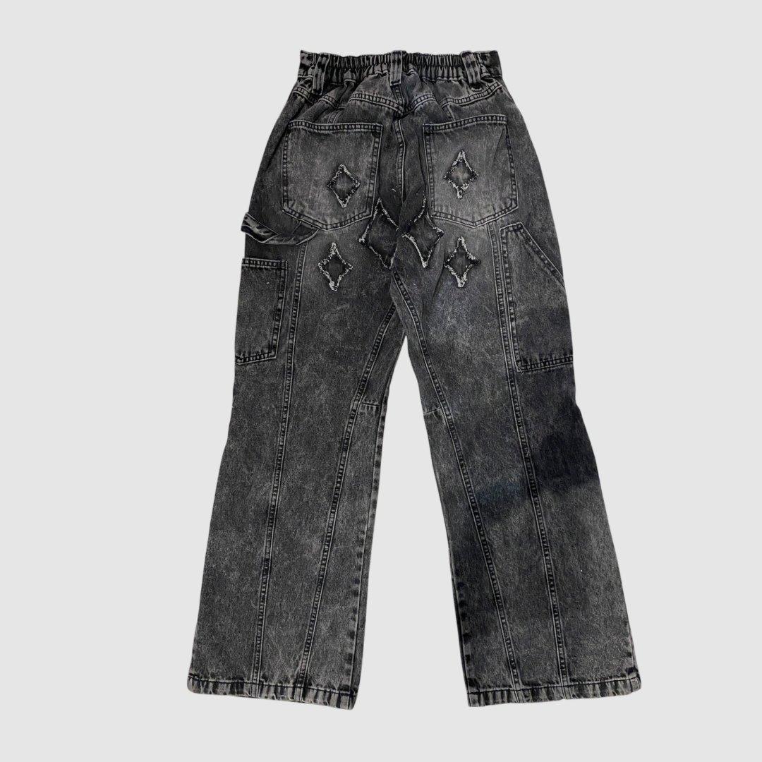 Pantalón Flare Carpintero Doble rodilla Atmosfera Grabillado