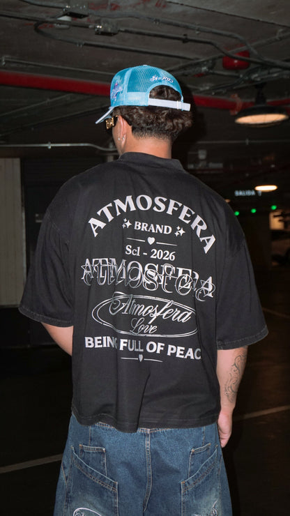 Polera Boxy Fit Atmosfera Love Grabillada