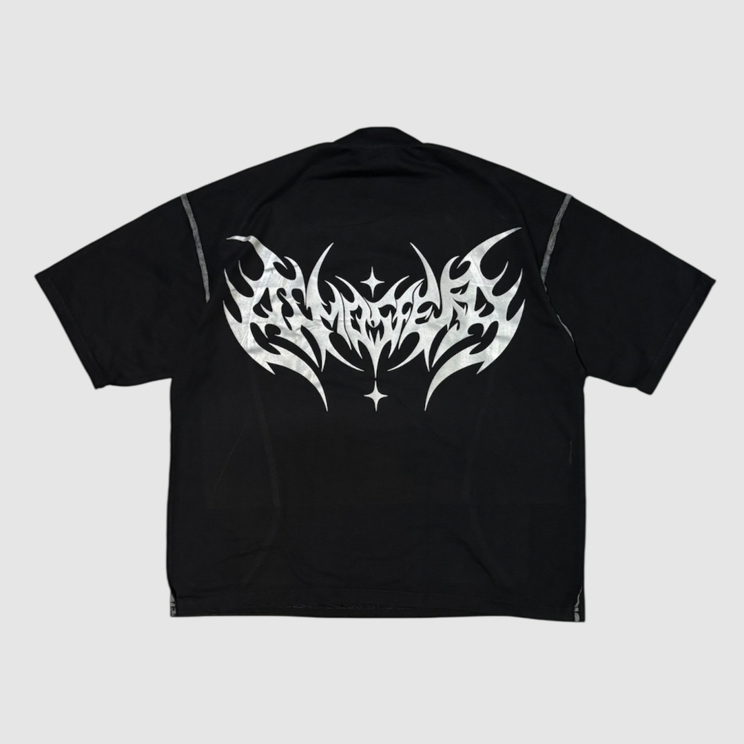 Polera Boxy Fit Atmosfera Infernó Megra