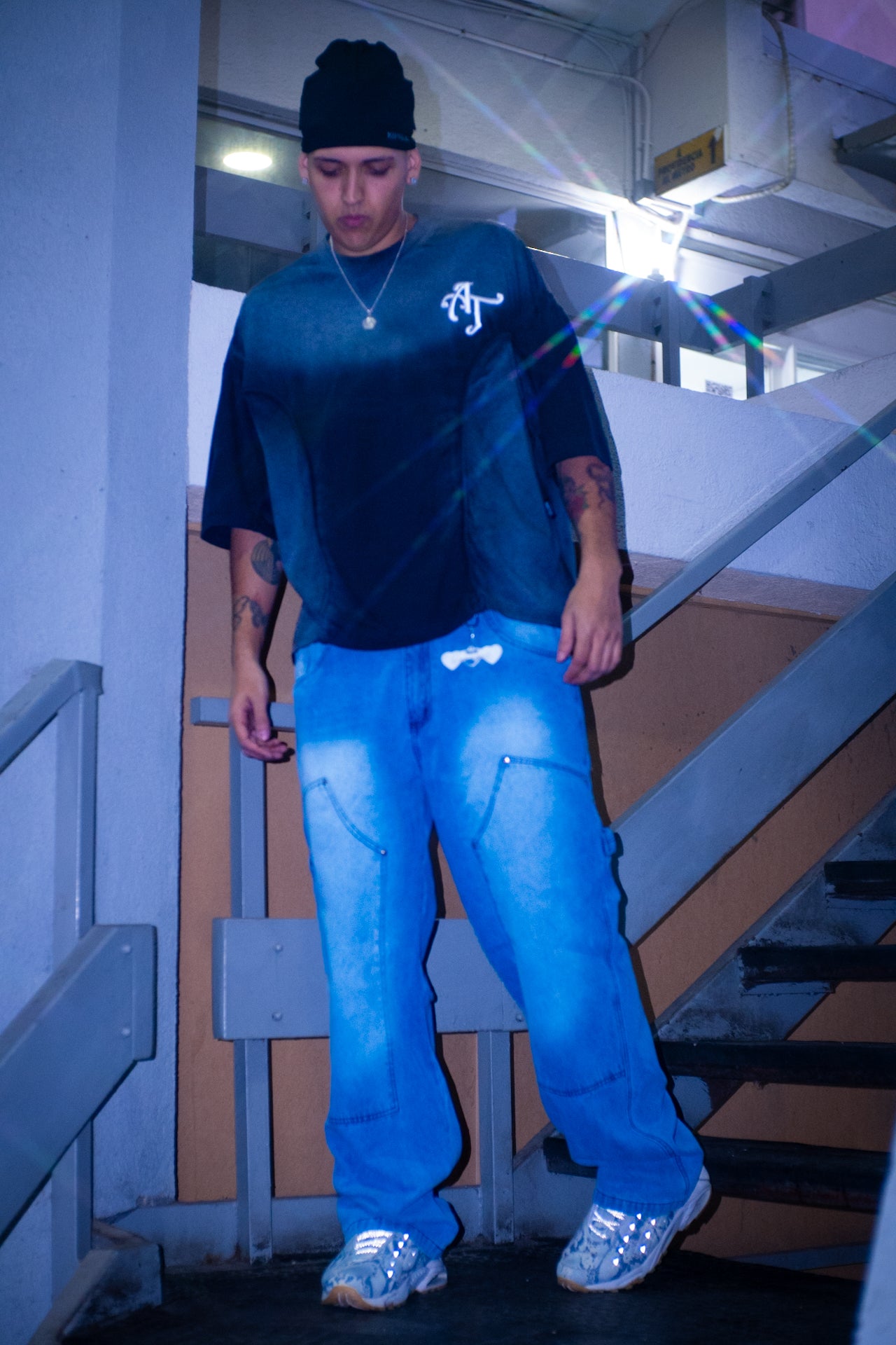Polera Boxy Fit Atmosfera Negra