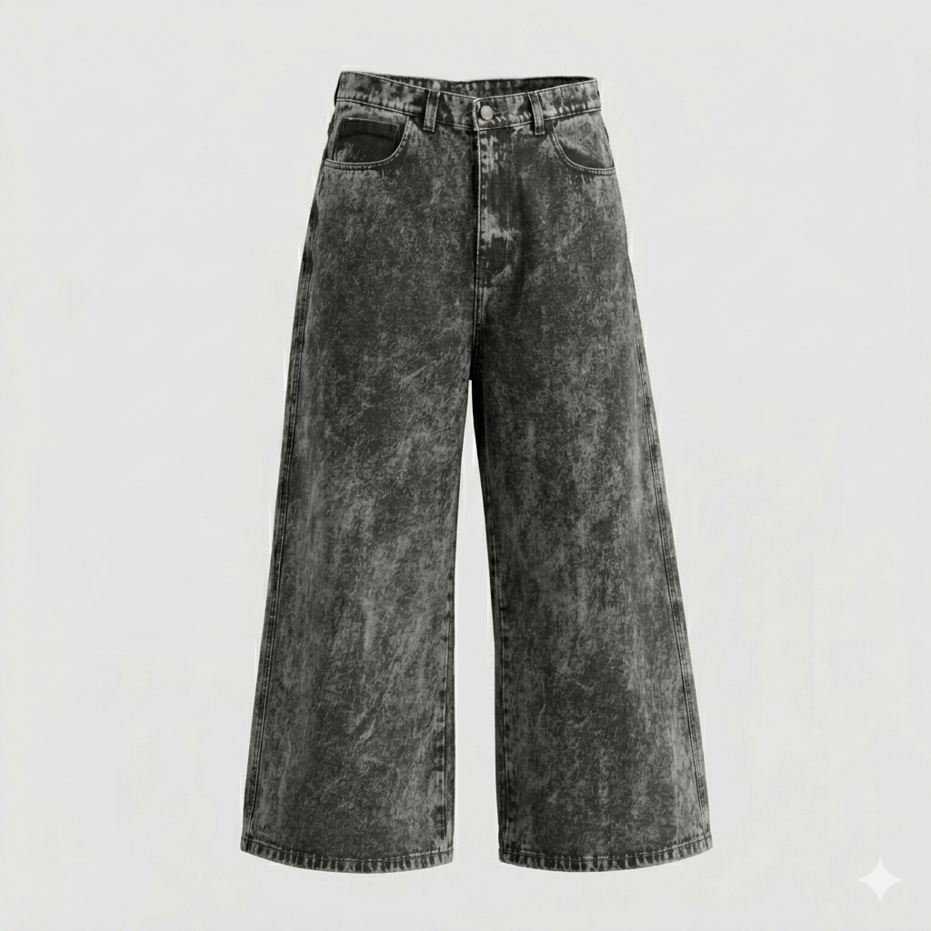 Pantalón Baggy Atmosfera Infernó Grabillado