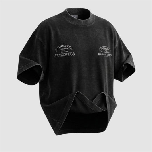 Polera Boxy Fit Atmosfera Love Grabillada