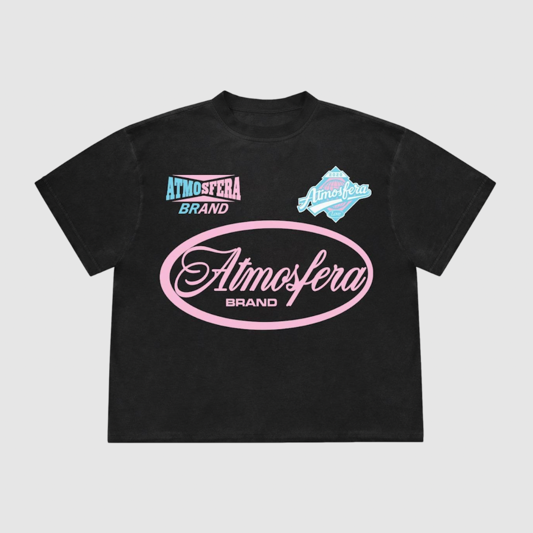 Polera Boxy Fit Atmosfera Eclipse World Negro