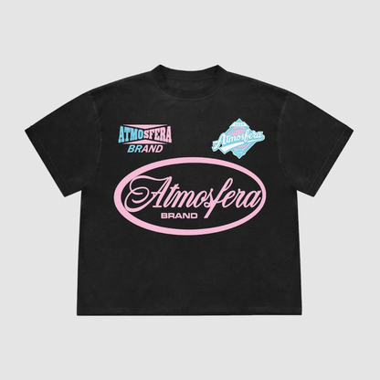 Polera Boxy Fit Atmosfera Eclipse World Negro