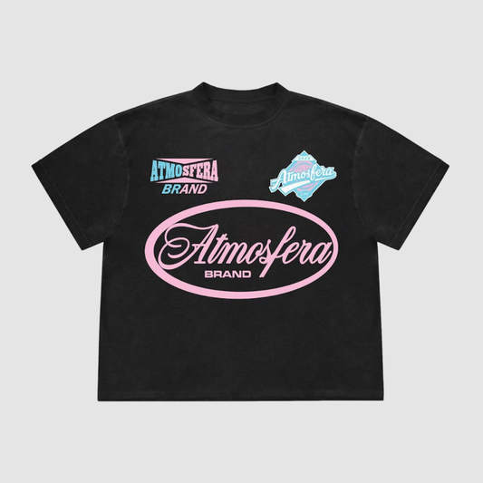 Polera Boxy Fit Atmosfera Eclipse World Negro