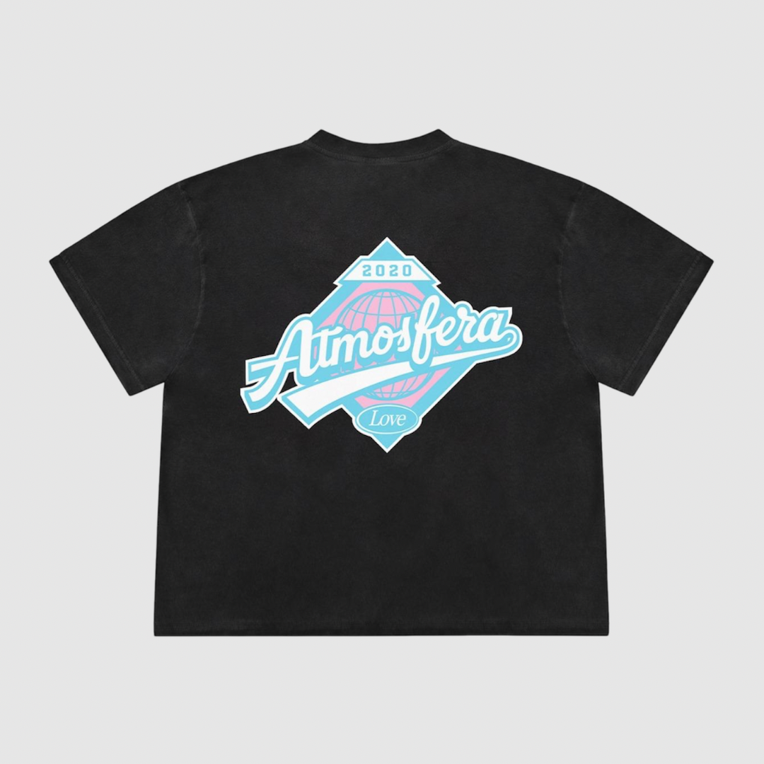 Polera Boxy Fit Atmosfera Eclipse World Negro