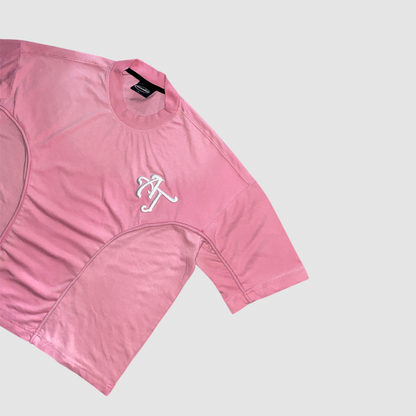 Polera Boxy Fit Atmosfera Rosada