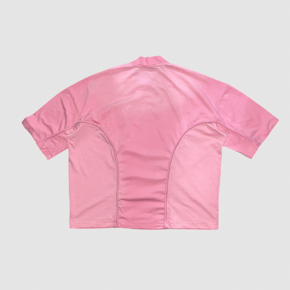Polera Boxy Fit Atmosfera Rosada