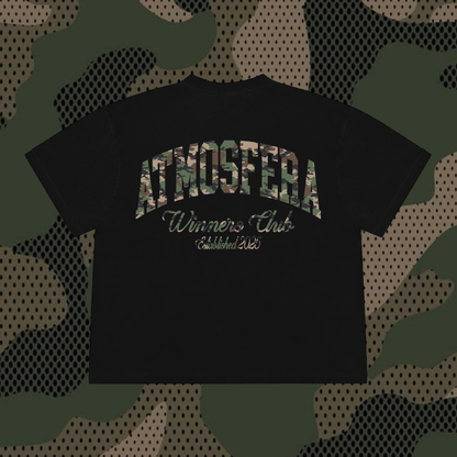 Polera Boxy Fit Atmosfera Winners club Negra