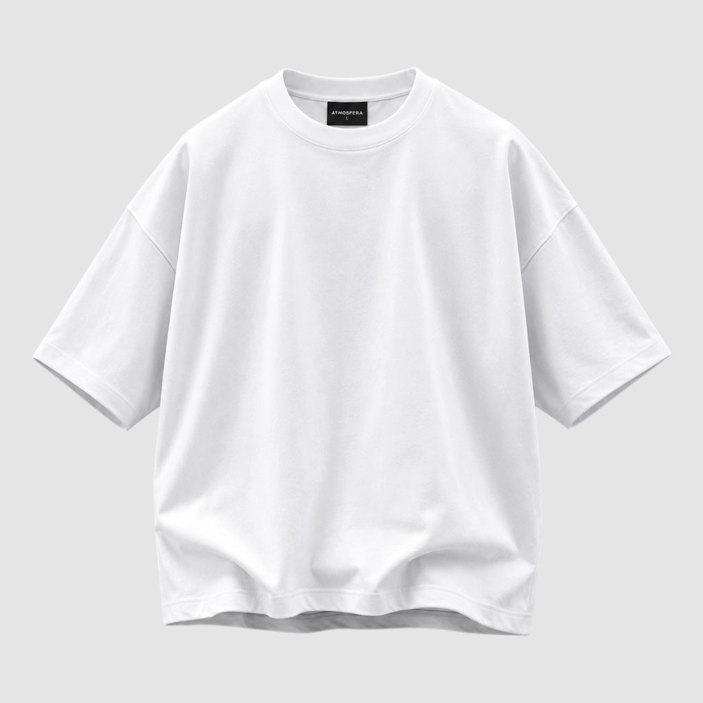 Polera Boxy Atlosfera Boxy Fit Basica.                                       PRE - ORDEN 15 Días Hábiles
