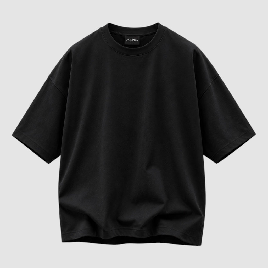 Polera Boxy Atlosfera Boxy Fit Basica.                                       PRE - ORDEN 15 Días Hábiles