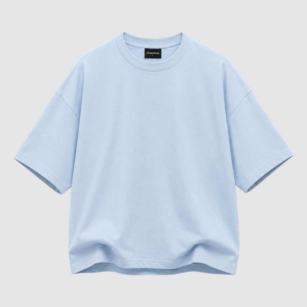 Polera Boxy Atlosfera Boxy Fit Basica.                                       PRE - ORDEN 15 Días Hábiles