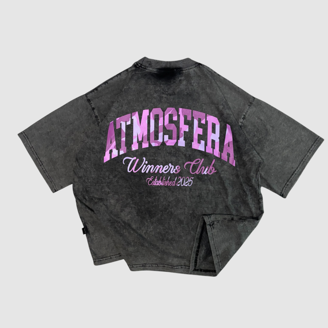 Polera Boxy Fit Atmosfera Winners club Grabillada