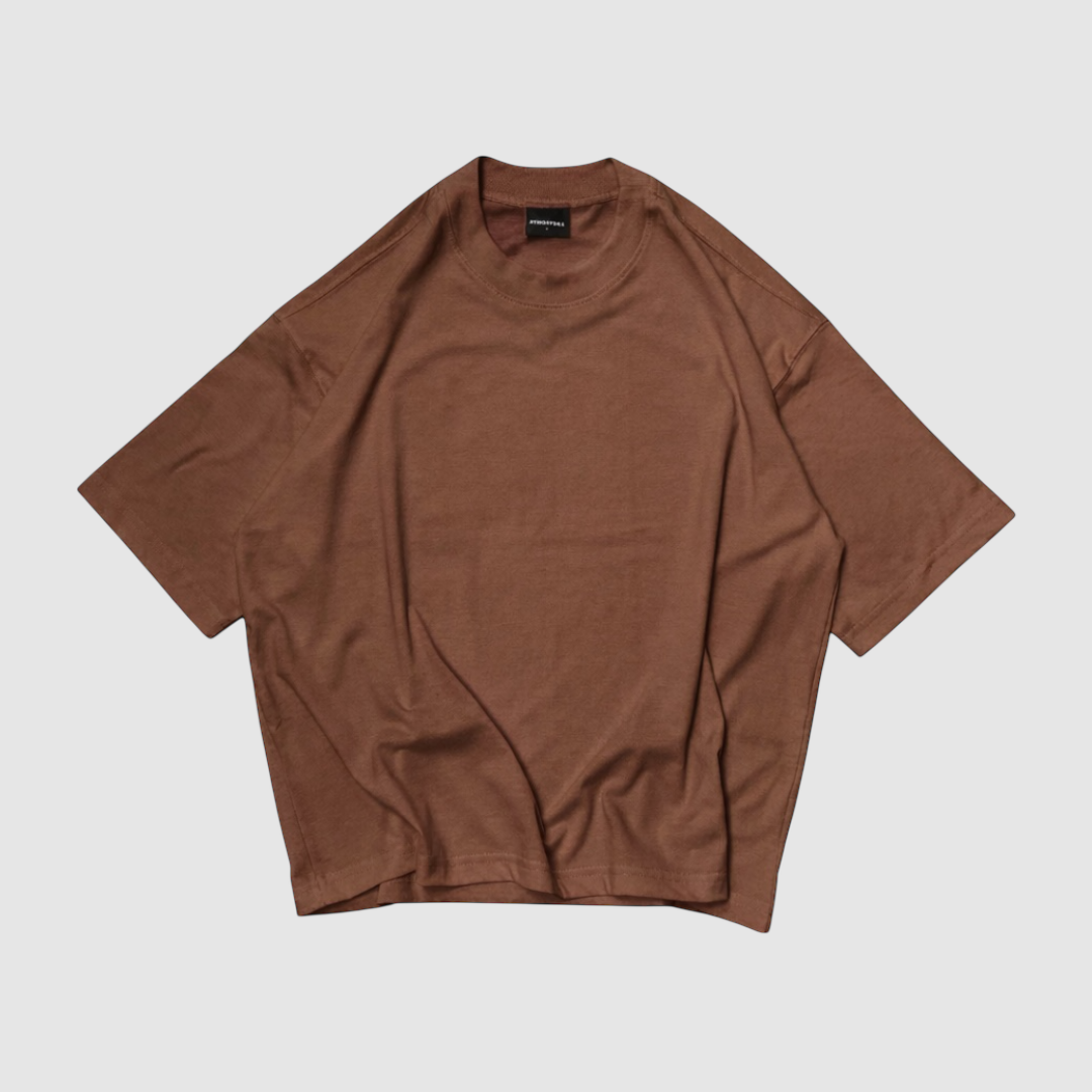 Polera Boxy Atlosfera Boxy Fit Basica.                                       PRE - ORDEN 15 Días Hábiles