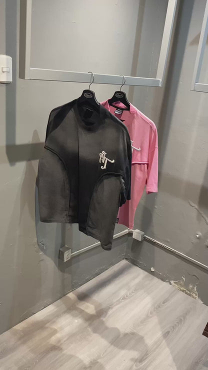 Polera Boxy Fit Atmosfera Negra