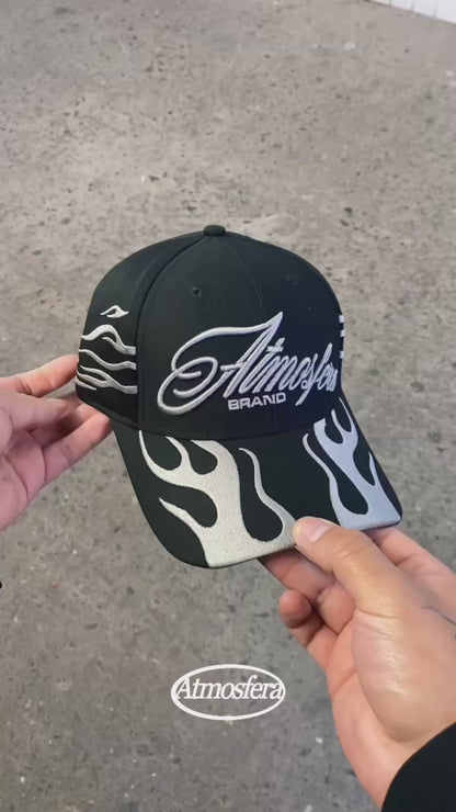 Gorra Atmosfera Flame Negra