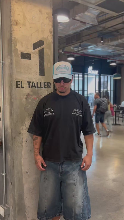 Polera Boxy Fit Atmosfera Love Grabillada