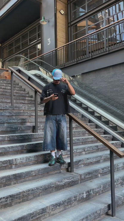 Polera Boxy Fit Atmosfera Love Grabillada